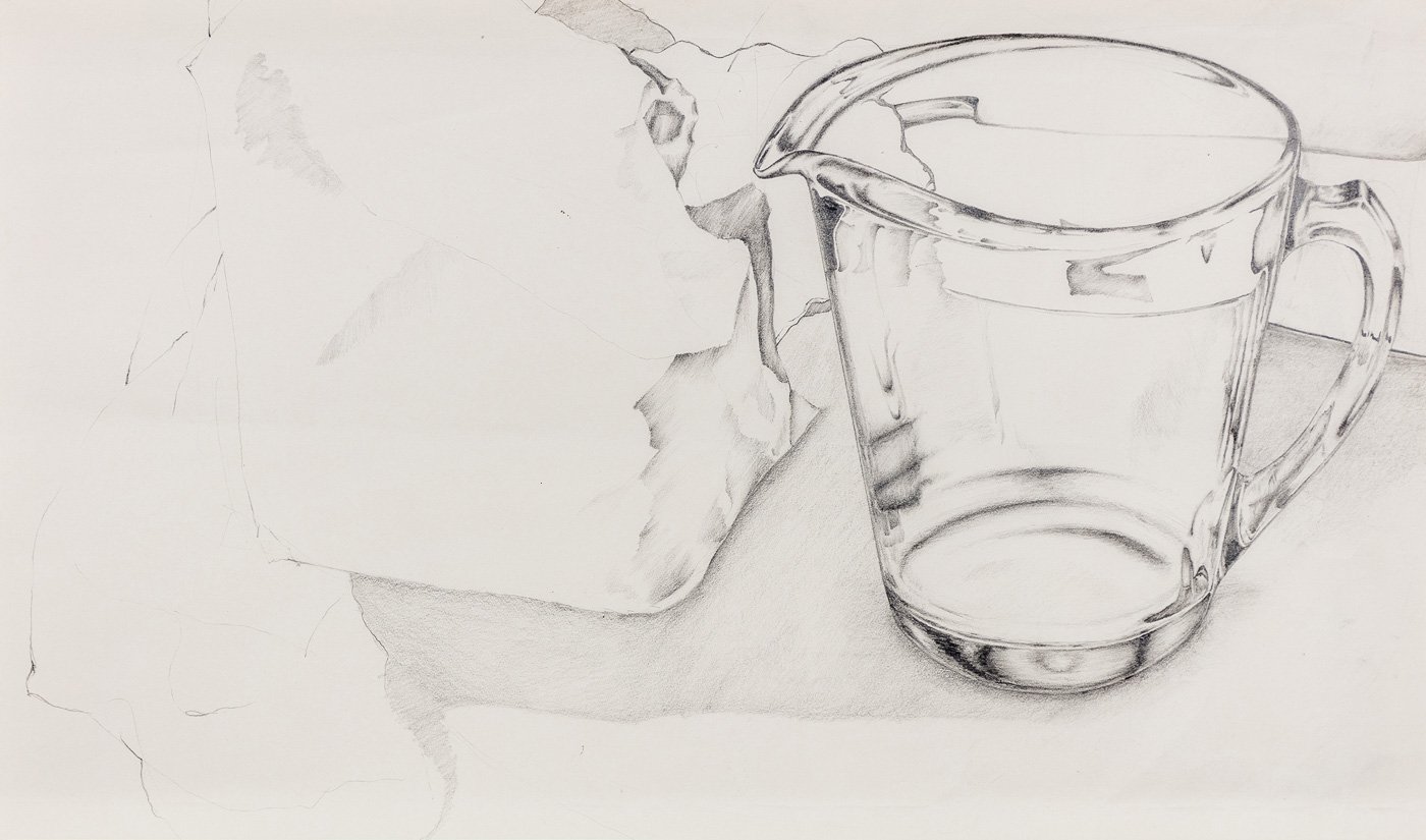 Jony Ive_Observational drawing of Pyrex measuring jug-1