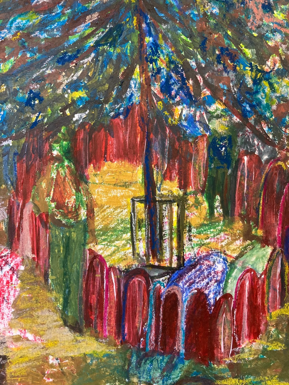 Kathryn Maple_preparatory drawing for The Common