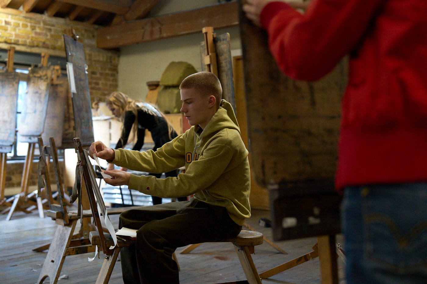 In the studio, Norwich PM (Aged 15 – 18) 