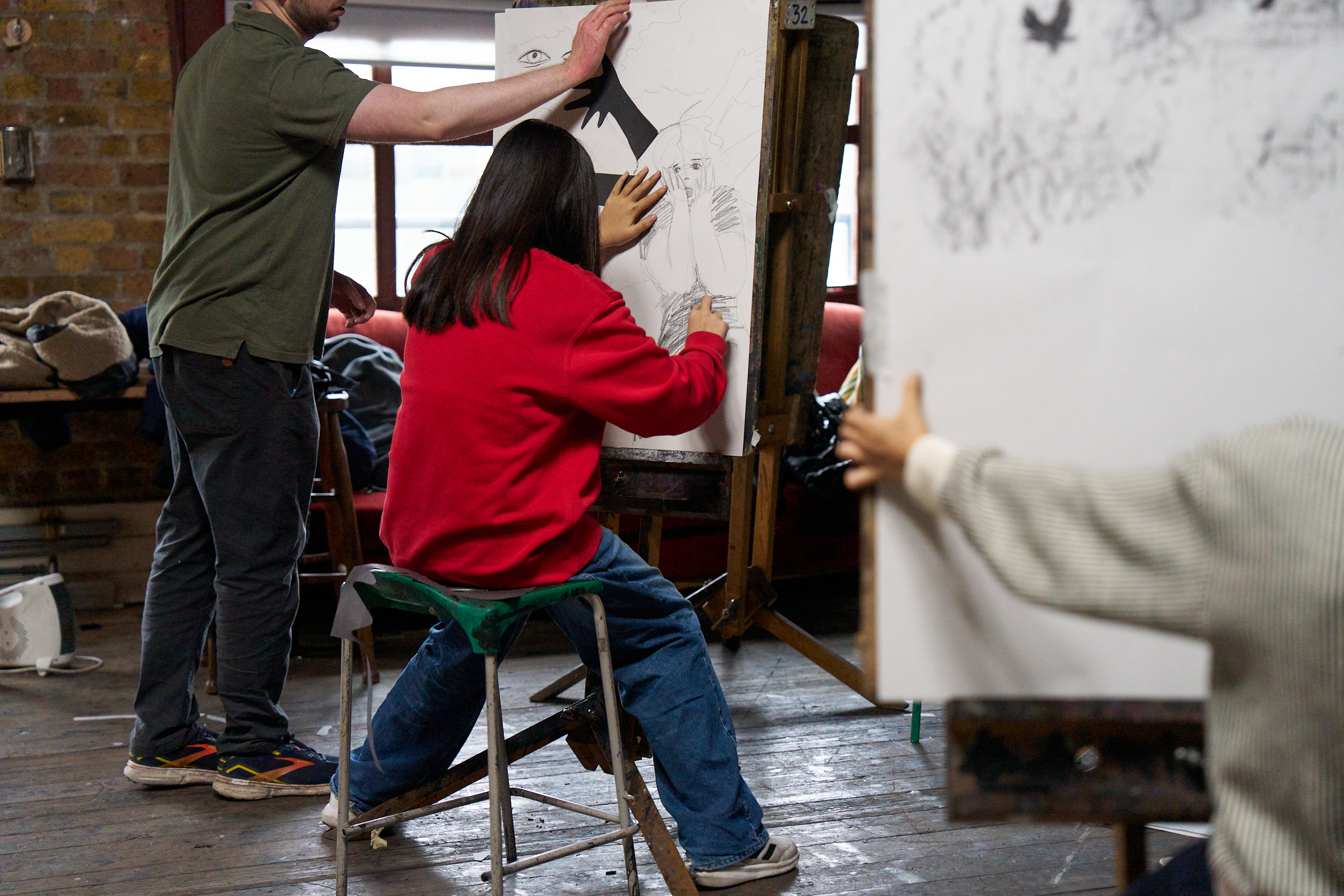 In the studio, Notting Dale Campus PM (Aged 15 – 18) Image