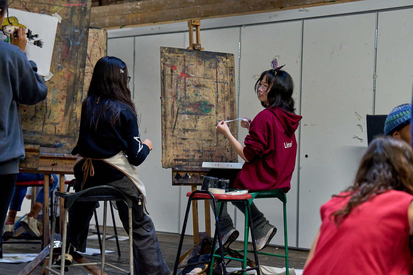 In the studio, Norwich AM (Aged 10 – 14)