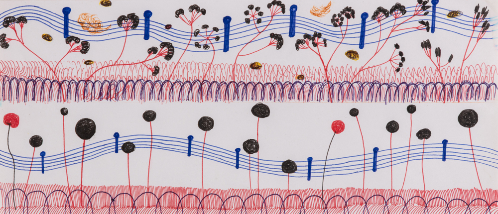 Regents Park III, May. Cow Parsley and Alliums