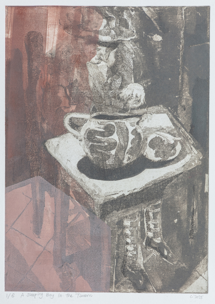  A Sleeping Boy in the Tavern