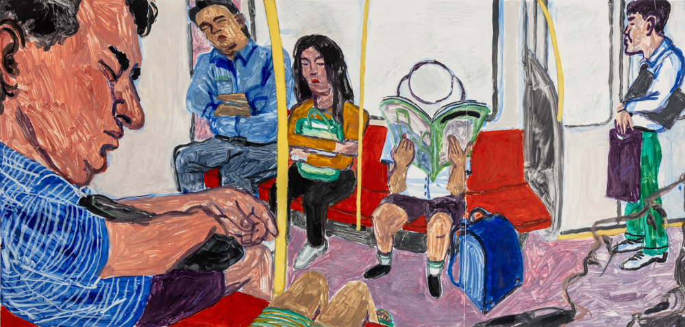 Tokyo morning commute, Asakusa line