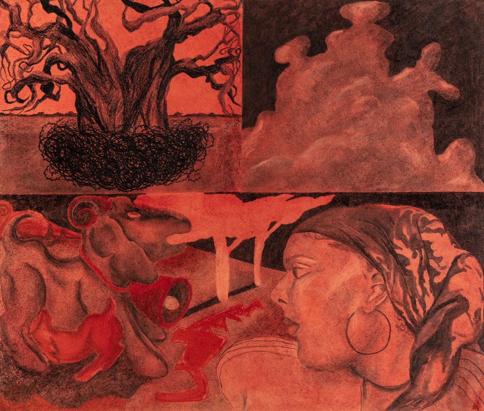 Mother and Children in 3 Forms 