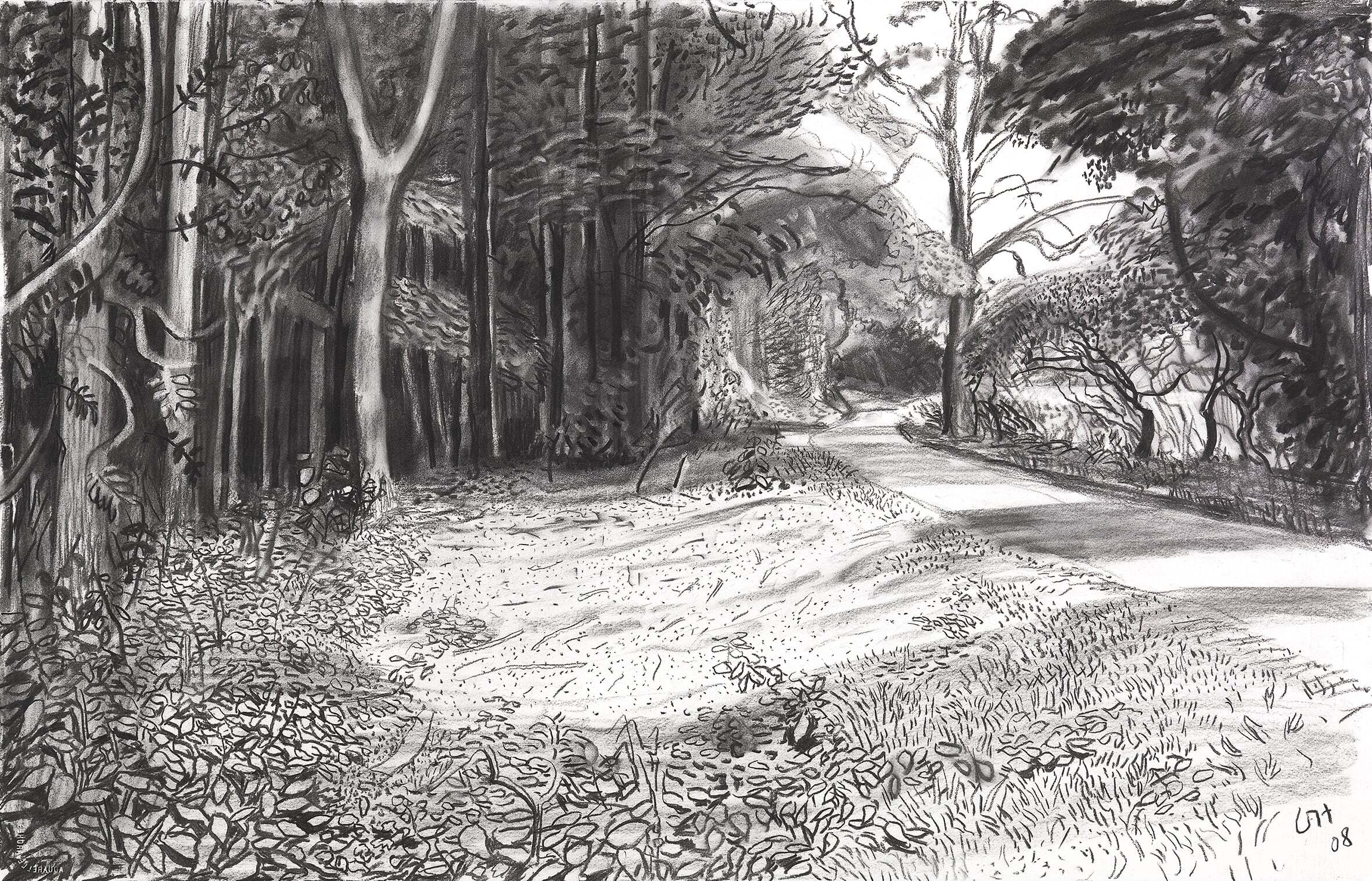 David Hockney_Timber Gone