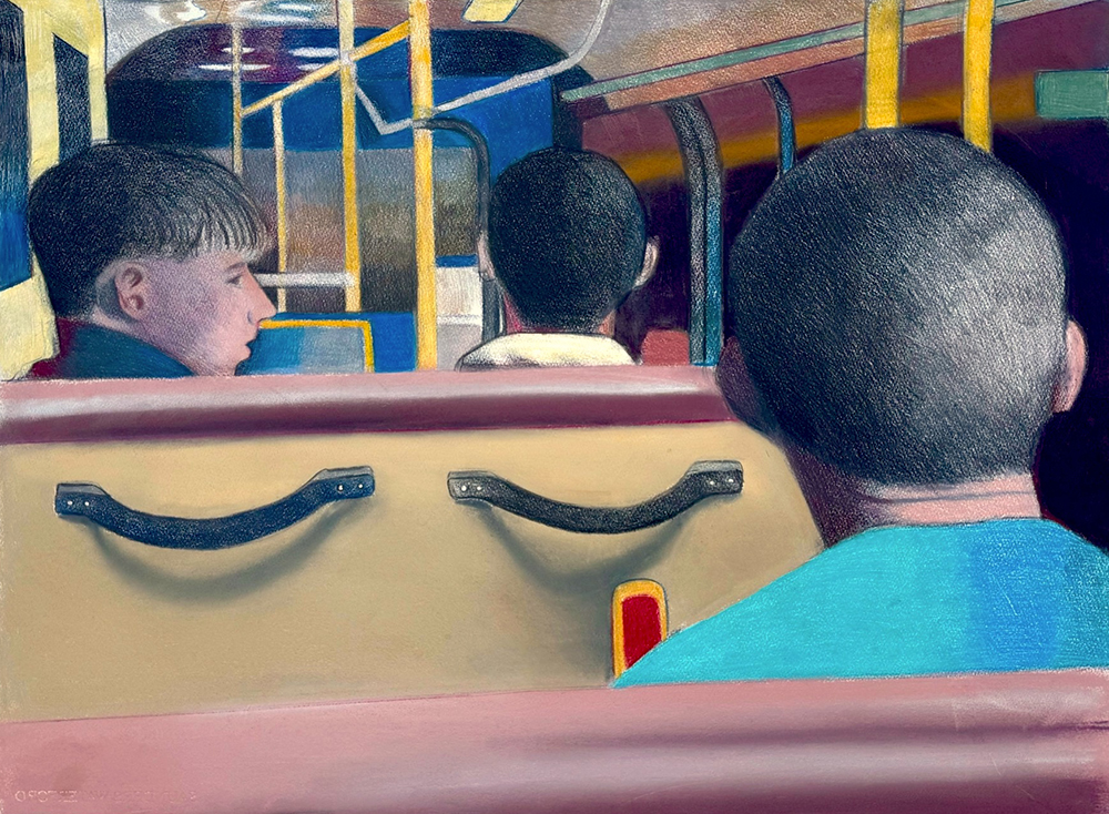 People on a bus ride