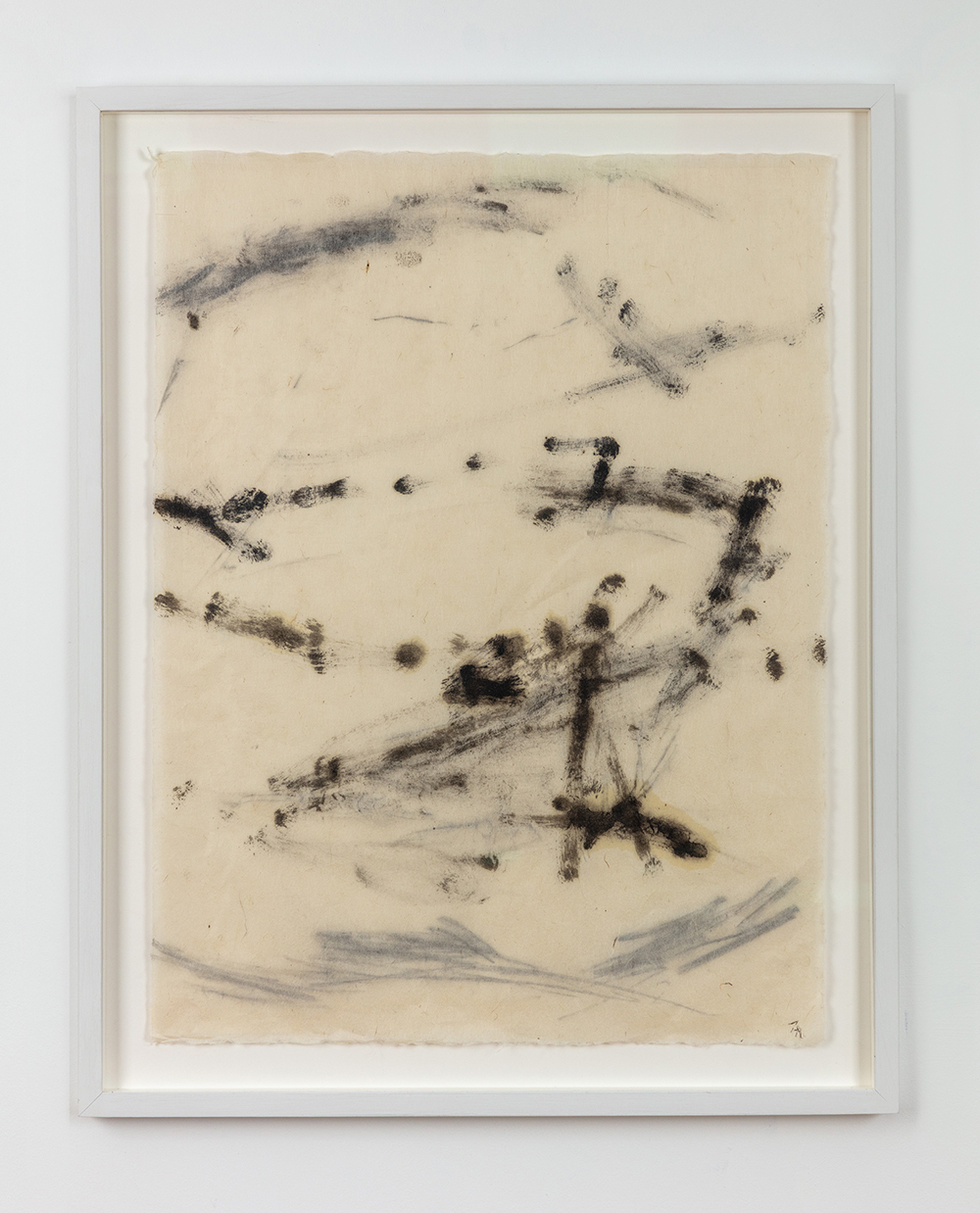 Zoë Andrews_Bowl for mixing wine and water_paper charcoal on kozo paper