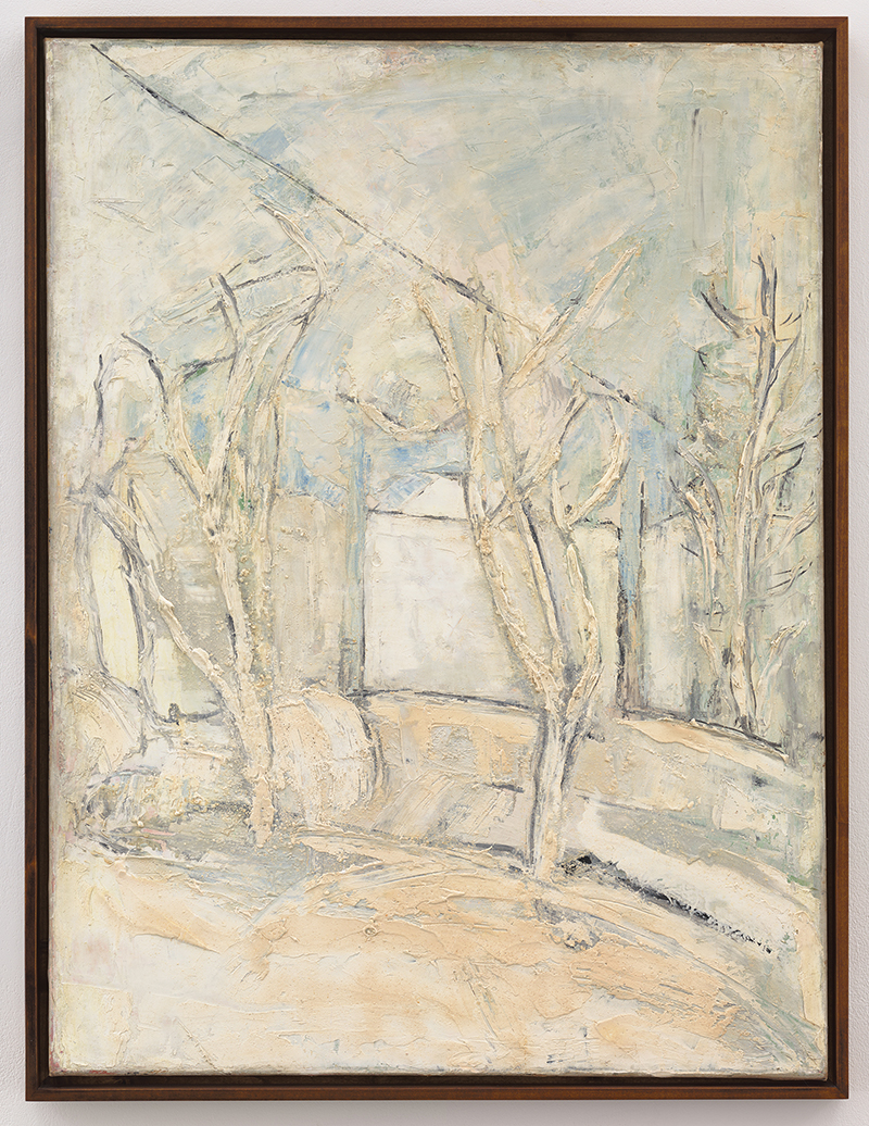 Frank Bowling, Snow Painting, 1962, oil on canvas