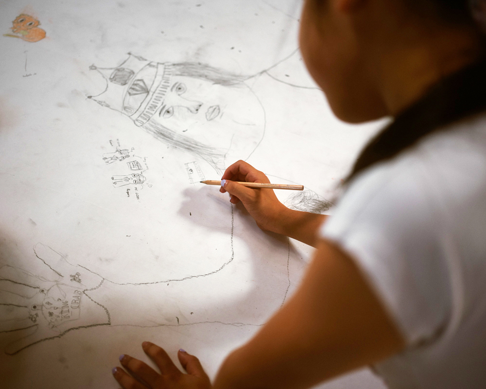 In the National Gallery AM (Aged 10 – 14) Group 2