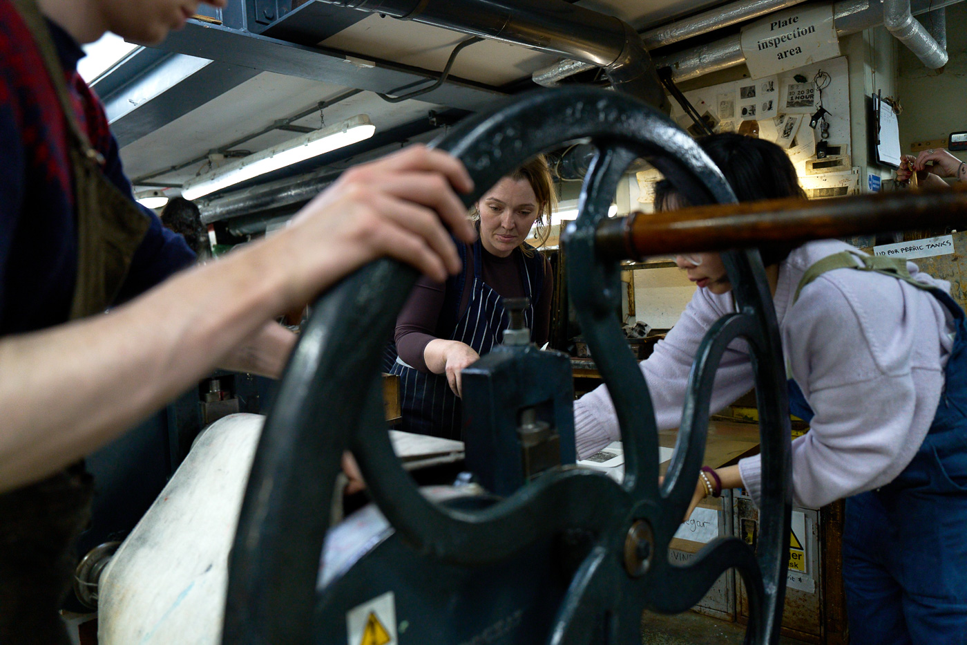 Free Etching for London Art Students