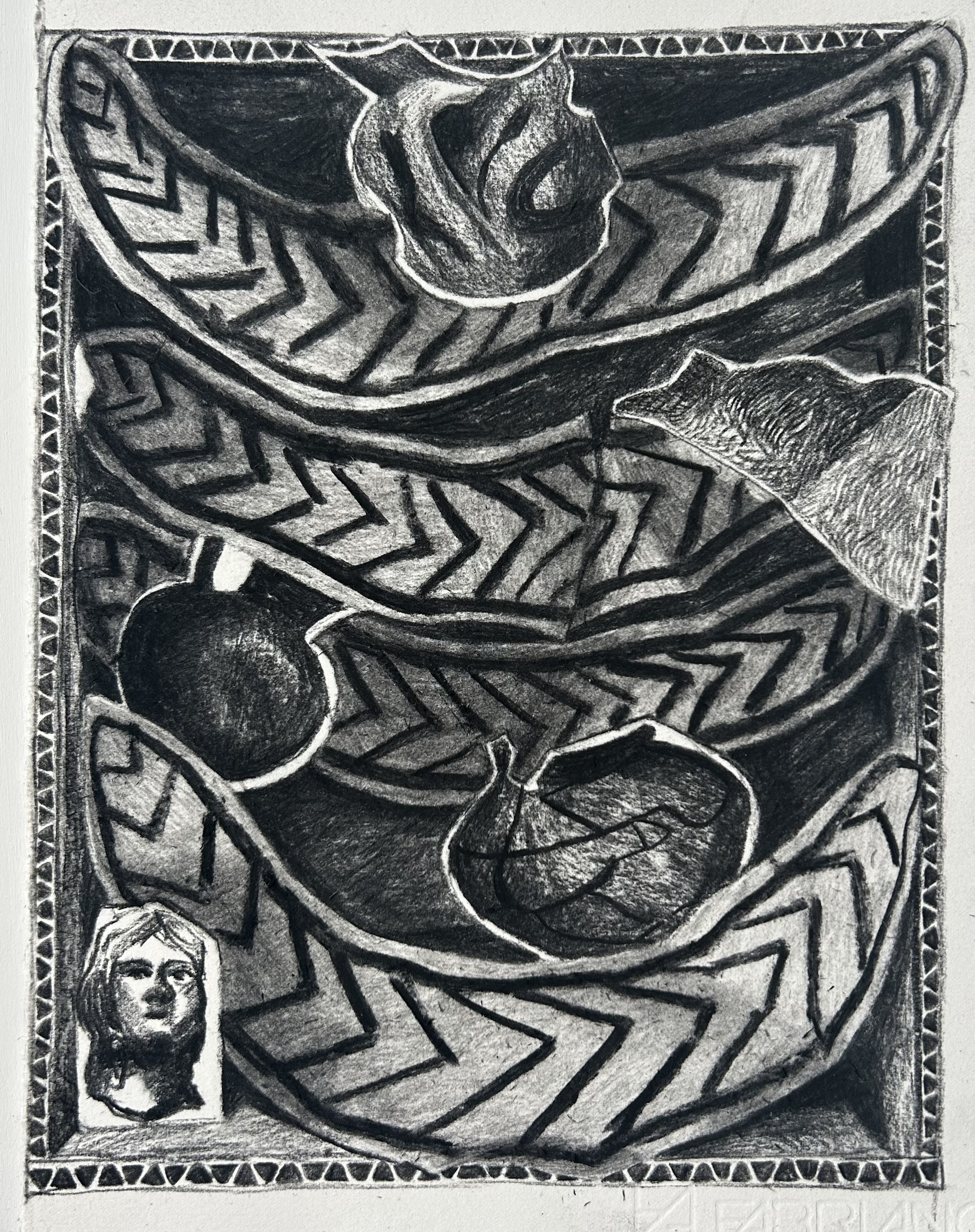 Study for Between the Ribs